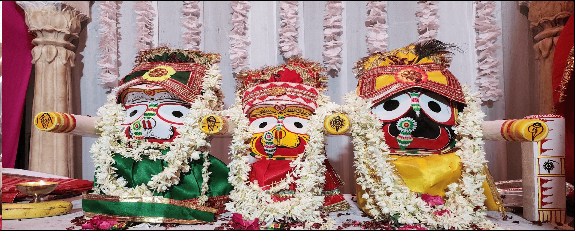 Lord Jagannath, Balbhadra & Suvadra